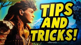 Horizon Zero Dawn Tips and Tricks  TOP 6 THAT YOU NEED TO KNOW [upl. by Ruff]