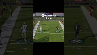 Madden 25 Race Trevon Diggs vs Stefon Diggs shorts madden25 [upl. by Ycul438]