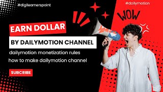 Creating Dailymotion channel and AccountDailymotion earningMonetizationonline earnings [upl. by Imoin]