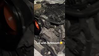 LT2 with Bellmouth FBO 6gen🔥😳 viral car camaross camaro rollracing viralvideo automobile [upl. by Anale]