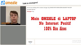 Cara Main OMEGLE di Laptop Aplikasi Seperti Ome Tv [upl. by Clower]