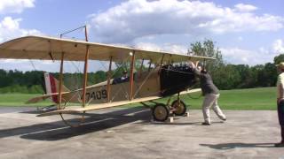 OX5 first engine run [upl. by Cocks43]