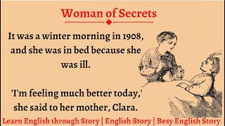 Learn English through Story  Level 3  English Story Audiobook  Woman of Secrets [upl. by Levison]