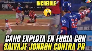 Así fue el SALVAJE JONRON de ROBINSON CANO contra Puerto Rico en la Serie del Caribe 2024 [upl. by Cyrie]