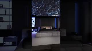 Luxury modern bedroom smart lighting interior design [upl. by Atalaya522]