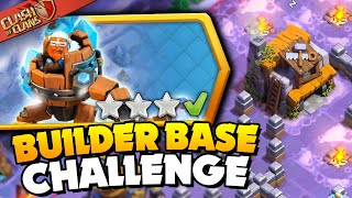 Easily 3 Star the Builder Base of the North Challenge Clash of Clans [upl. by Aliab]