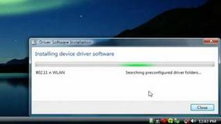 How To Install 80211n USB Wireless Driver [upl. by Nnasor]