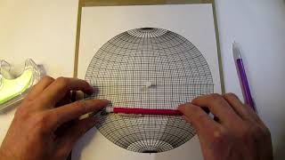 How to construct a stereonet for plotting geologic structures [upl. by Carri]