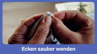 Ecken wenden  Dieser Trick macht den Unterschied [upl. by Nwahsed921]