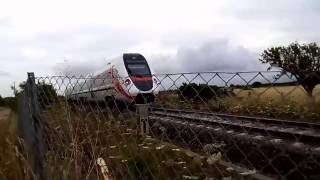 Due transiti al PL 76336 sulla CagliariOlbia two transit at level crossing km 76336 [upl. by Muir436]