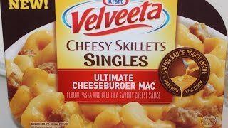 Velveeta Cheesy Skillets Ultimate Cheeseburger Mac Review [upl. by Neerak]