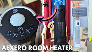 Aexero PTC Heater with Remote  Parents ke liye best Gift  Winter Special Unboxing [upl. by Ived]