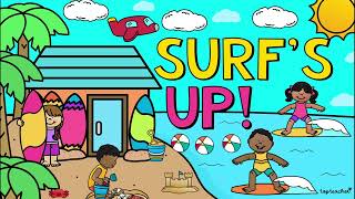 Interactive CCVC amp CVCC Words Game Surfing Race Game [upl. by Ehcnalb769]