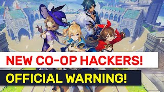 OFFICIAL MiHoYo Warning On NEW 12 Coop Hackers BEWARE New Scams  Genshin Impact [upl. by Lessirg]