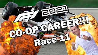 NEW CONTRACTS  F1 2021 COOP CAREER  Race 11  The Netherlands  Williams Career [upl. by Ardnoel]