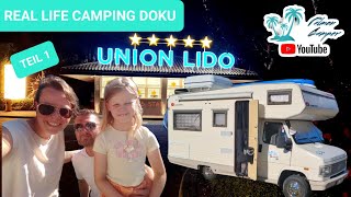 Teil 1 Real Life Camping Doku 3 Wochen im Restaurierten Wohnmobil Union Lido Gardasee Südtirol [upl. by Eamaj]