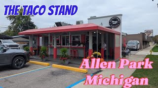 Assorted Tacos at The Taco Stand Allen Park Michigan Part 1 [upl. by Repohtsirhc]