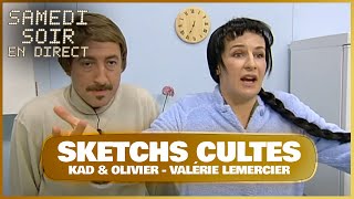 Les sketchs cultes de Kad amp Olivier Valérie Lemercier  Parodie les tocs  Samedi soir en Direct P2 [upl. by Tharp]