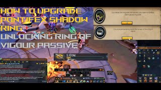 Enriched Pontifex Shadow Ring  Unlocking Ring of Vigour Passive [upl. by Ettenel]