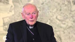 Cardinal McCarrick on the popes resignation and the next pope [upl. by Reinold]