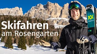 Traumhaftes Skifahren in Südtirol Skigebiet Carezza Dolomites im Test [upl. by Sterling538]