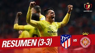 Resumen Atlético de Madrid vs Girona FC 33 [upl. by Pinkham493]