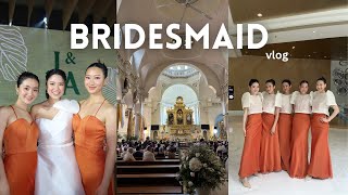 MANILA VLOG  first time being a bridesmaid at my friends wedding 💓 KOR SUB [upl. by Mueller951]