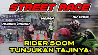 PASUKAN SUNMORI ADU TAJI DI ANCOL STREET RACE [upl. by Gnilyarg]