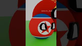 Korean War  CountryBalls 3D [upl. by Graves]