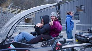 Thredbo Resort Australia Opening Wiegand Alpine Coaster [upl. by Aileme511]