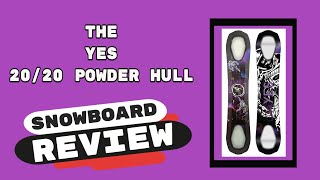 The 2022 Yes 2020 Snowboard Review [upl. by Eerot]