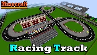 Minecraft F1 Racing Track [upl. by Tserof]