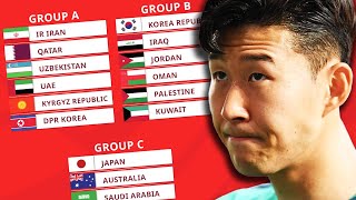 AFC Asian 2026 World Cup Qualification Draw REACTION [upl. by Eerol]