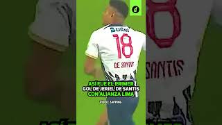 Así fue el PRIMER GOL de JERIEL DE SANTIS con ALIANZA LIMA ALIANZA LIMA vs BOLÍVAR  Depor [upl. by Aizahs875]