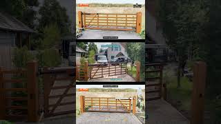 AutoGate Services  Hardwood Range  Barrington Swing gate [upl. by Naujed]