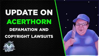 I will now talk about the Acerthorn Lawsuit and more for about 5 minutes [upl. by Hersch]