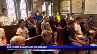 Les Petits Chanteurs de Monaco préparent leur tournée [upl. by Ayikur]