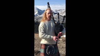 Scots Wha Hae on the Bagpipes  Start the Tutorial Now Link in the description [upl. by Elleirad]