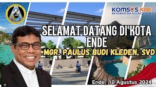 PENJEMPUTAN USKUP AGUNG ENDE [upl. by Einahteb]