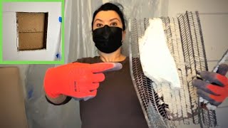 How To Cut PLASTER WALLS Clean  Wire LathWire Mesh Nightmare [upl. by Seidel584]