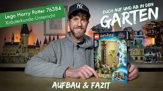 Das zweite Buch Wir bauen Lego Harry Potter 76384 Hogwarts Moment KräuterkundeUnterricht [upl. by Kunz567]