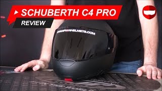 Schuberth C4 Pro Modular Helmet Review amp Unboxing  ChampionHelmetscom [upl. by Narmis362]