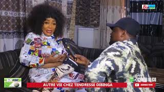 TÉLÉ SURPRISE LA VRAIE VIE DE TENDRESSE DIBINGA CHEZ AUTRE VIE [upl. by Doehne]