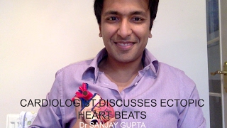 York cardiologist discusses ectopic heart beats [upl. by Enalb]