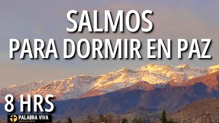 Salmos para dormir en paz  Palabra de Dios  Música relajante  8HRS [upl. by Pelage917]