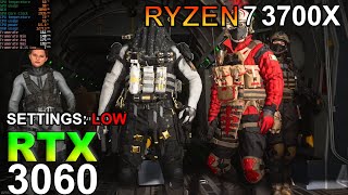 Warzone Ryzen 7 3700X Overclock 43  RTX 3060TI 8GB Benchmark  1080p Low Setting [upl. by Ydoc787]