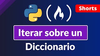 Python 3 Formas de Iterar sobre un Diccionario Claves Valores Pares ClaveValor Shorts [upl. by Attebasile431]