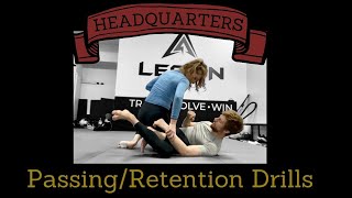 Guard Drills Headquarters HQ Passing and Retention Concepts [upl. by Mikey]