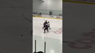 Miramichi player brings elsipogtog hockey stick with him [upl. by Inalaeham511]