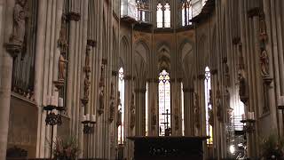 IM KÖLNER DOM DIE APSIS UND DER HOCHALTAR 7 JULI 2014 COLOGNE CATHEDRAL KATEDRA KOLOŃSKA [upl. by Nilesoj366]